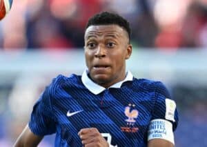 Es wäre eine faustdicke Überraschung, wenn WM Tipps heute auf das Weiterkommen von Frankreich (im Bild: Mbappe) nicht aufgehen! (© Associated Press / Alamy Stock Photo) WM Tipps heute 09.07.2026