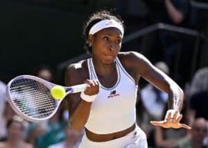 Muss sich Muchova gegen Gauff (im Bild) geschlagen geben? (© Roger Parker / Alamy Stock Photo) Muchová Gauff Tipp