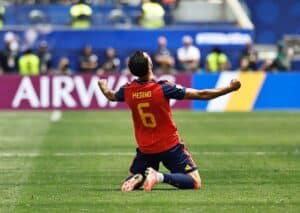 Kann Spanien (im Bild: Mikel Merino) Frankreich mit einem späten Tor schocken? (© Aflo Co. Ltd. / Alamy Stock Photo) Frankreich Spanien Tipp