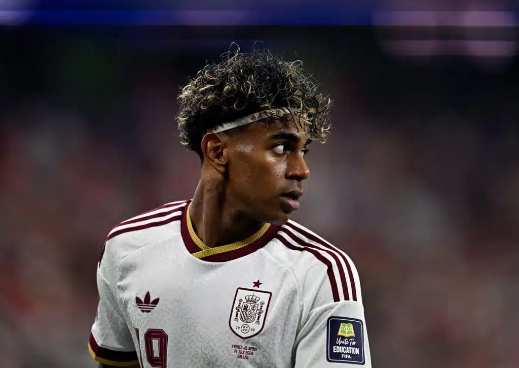 Lamine Yamal (im Bild) - laut unseren WM 2026 Prognosen zum Finale bald nicht nur Europa-, sondern auch Weltmeister? (© BSR Agency / Alamy Stock Photo) WM 2026 Prognosen KI & Tipps Finale