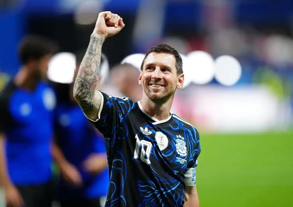 Verteidigt Argentinien (im Bild: Messi) gegen Spanien erfolgreich den WM-Titel? (© PA Images / Alamy Stock Photo) WM 2026 Tipphilfe für das Finale