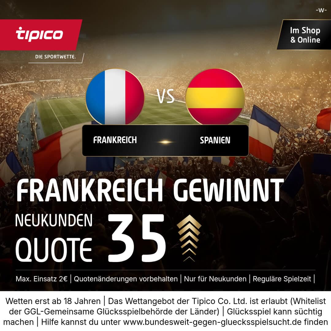 frankreich spanien quote tipico